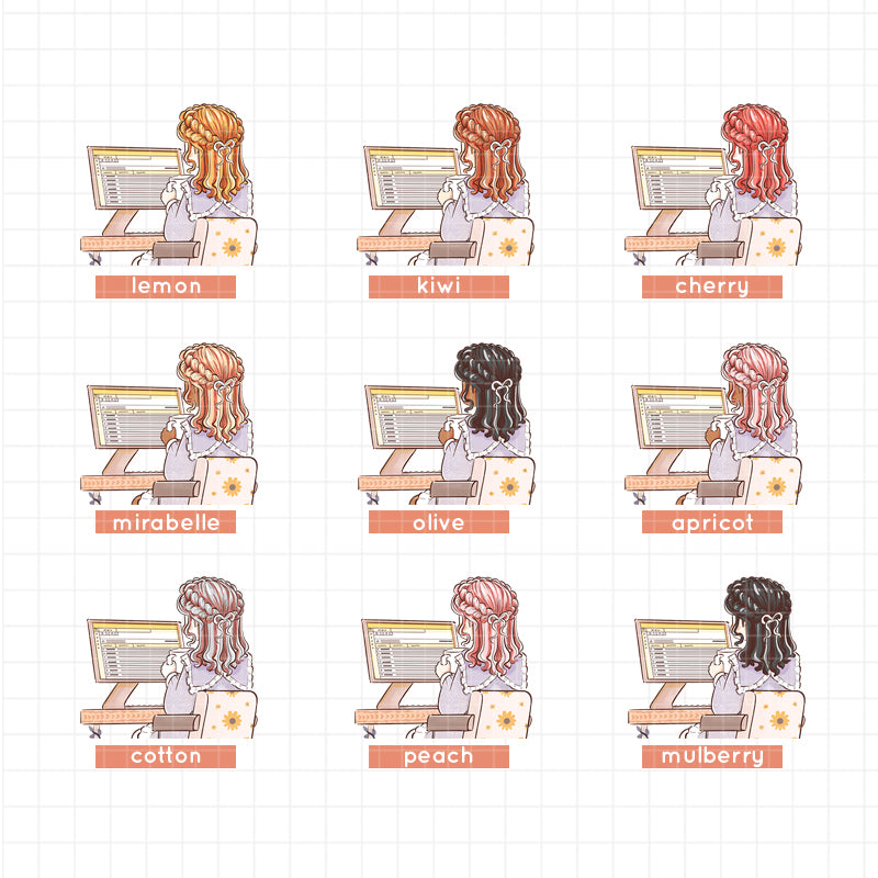 Committed | Working Women | Collections Stickers | C318