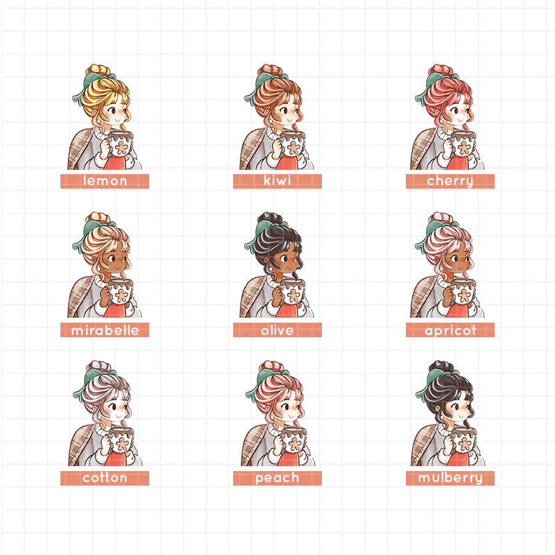 Blissful | Joy to the Dolly World | Collection Stickers | c340