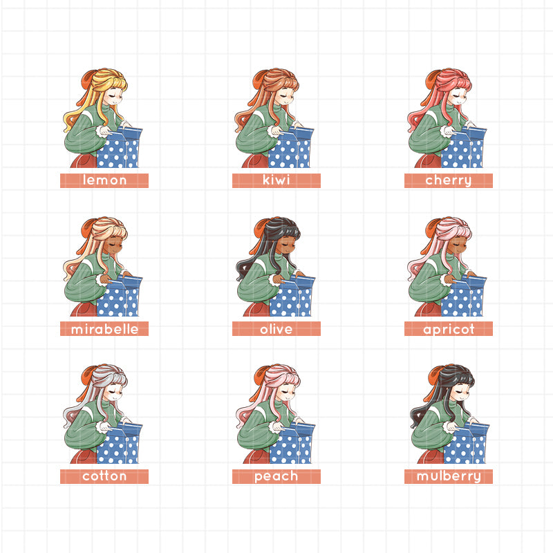 Lavish | Joy to the Dolly World | Collection Stickers | c339