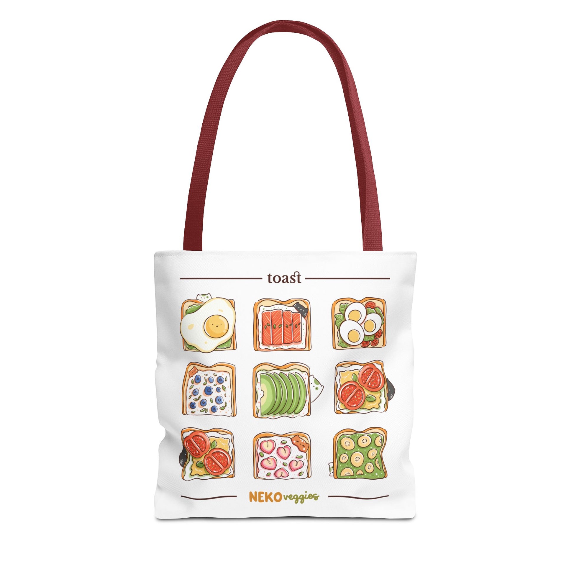 Charming Illustrated Tote Bag - Perfect for Foodies, Tea Lovers, Market Days, Gift Ideas, Home Decor | Merch