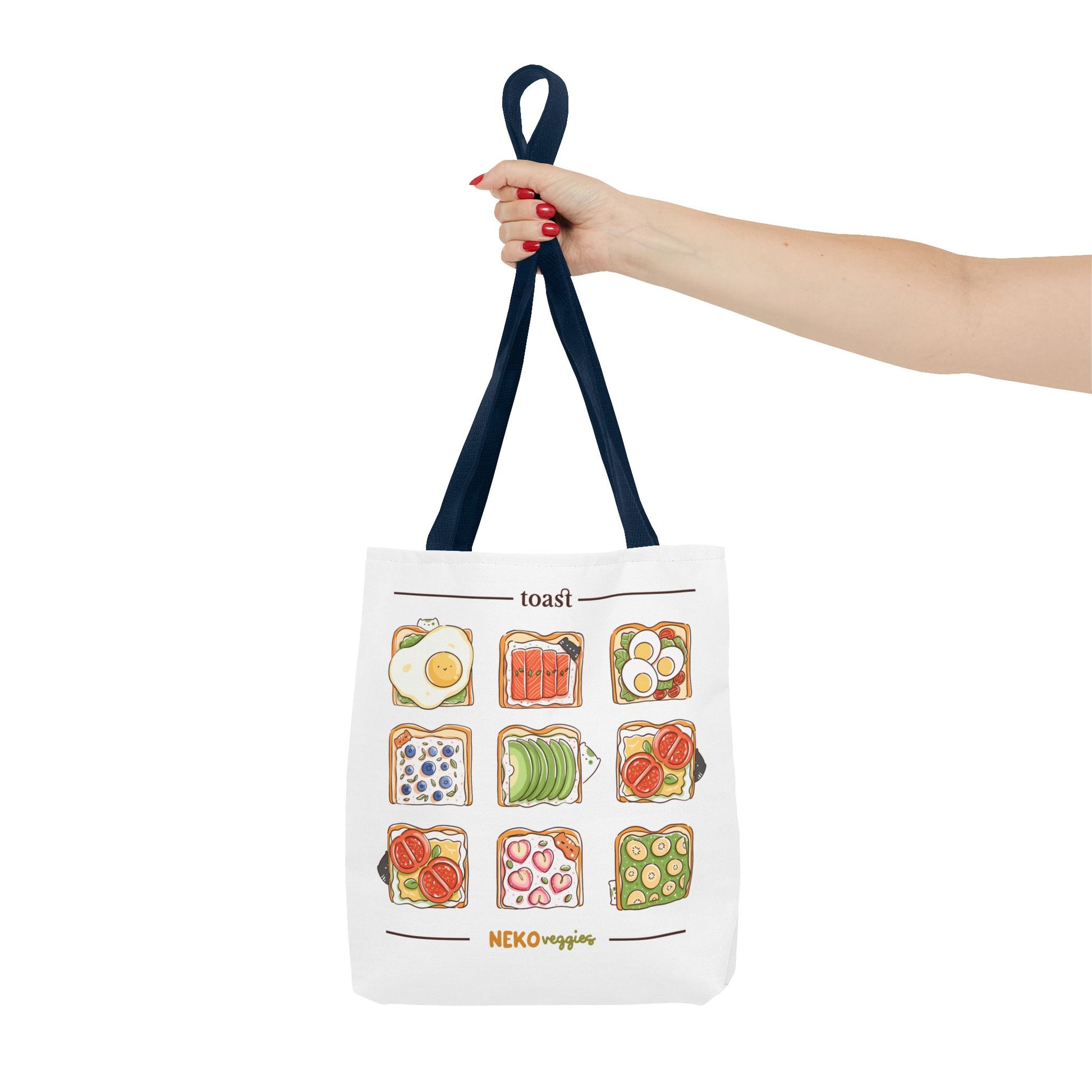 Charming Illustrated Tote Bag - Perfect for Foodies, Tea Lovers, Market Days, Gift Ideas, Home Decor | Merch
