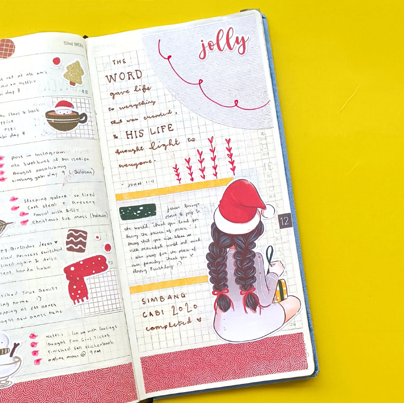 Jolly | Cozy Holiday | Collections Sticker | C166