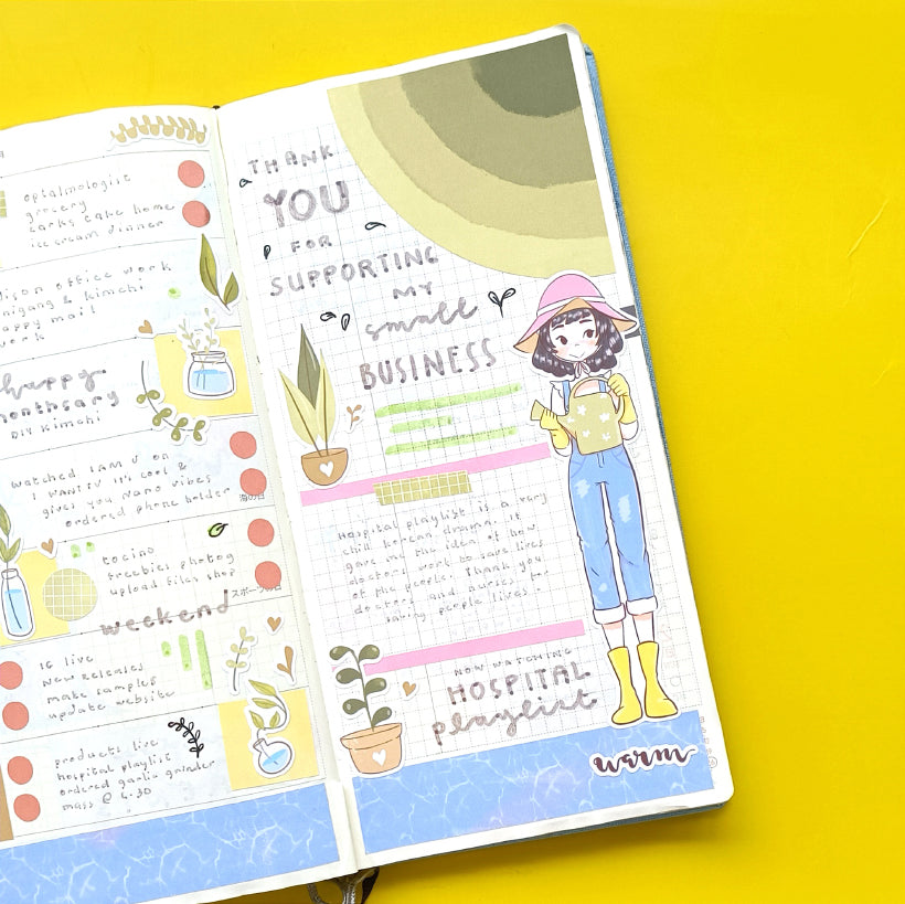 Warm | Summer Time | Collections Sticker | C161
