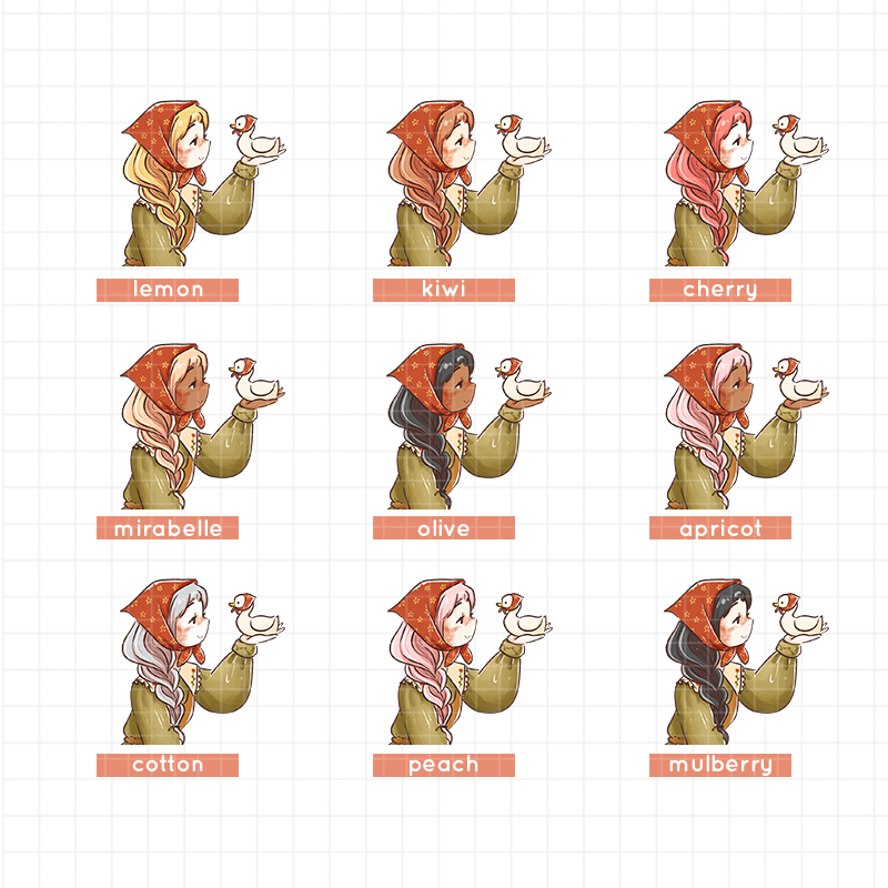 Pekin | Birds of Autumn | Collections Stickers | C322