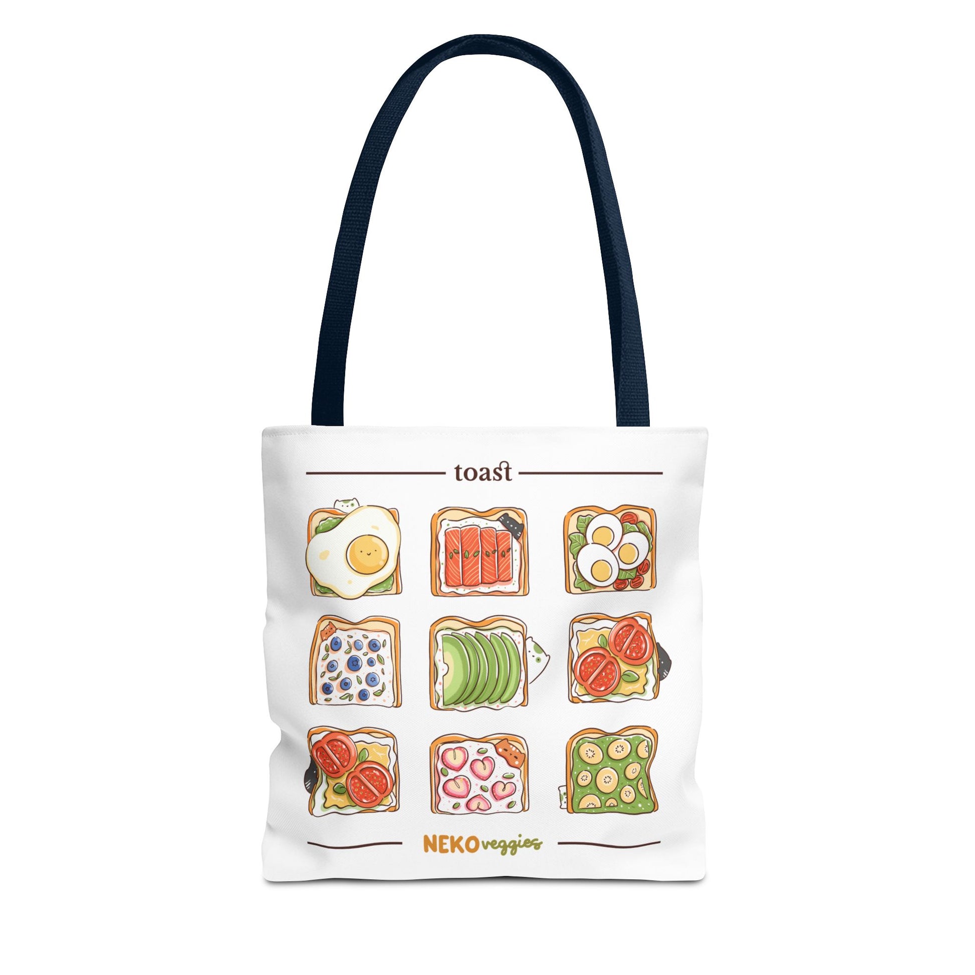 Charming Illustrated Tote Bag - Perfect for Foodies, Tea Lovers, Market Days, Gift Ideas, Home Decor | Merch