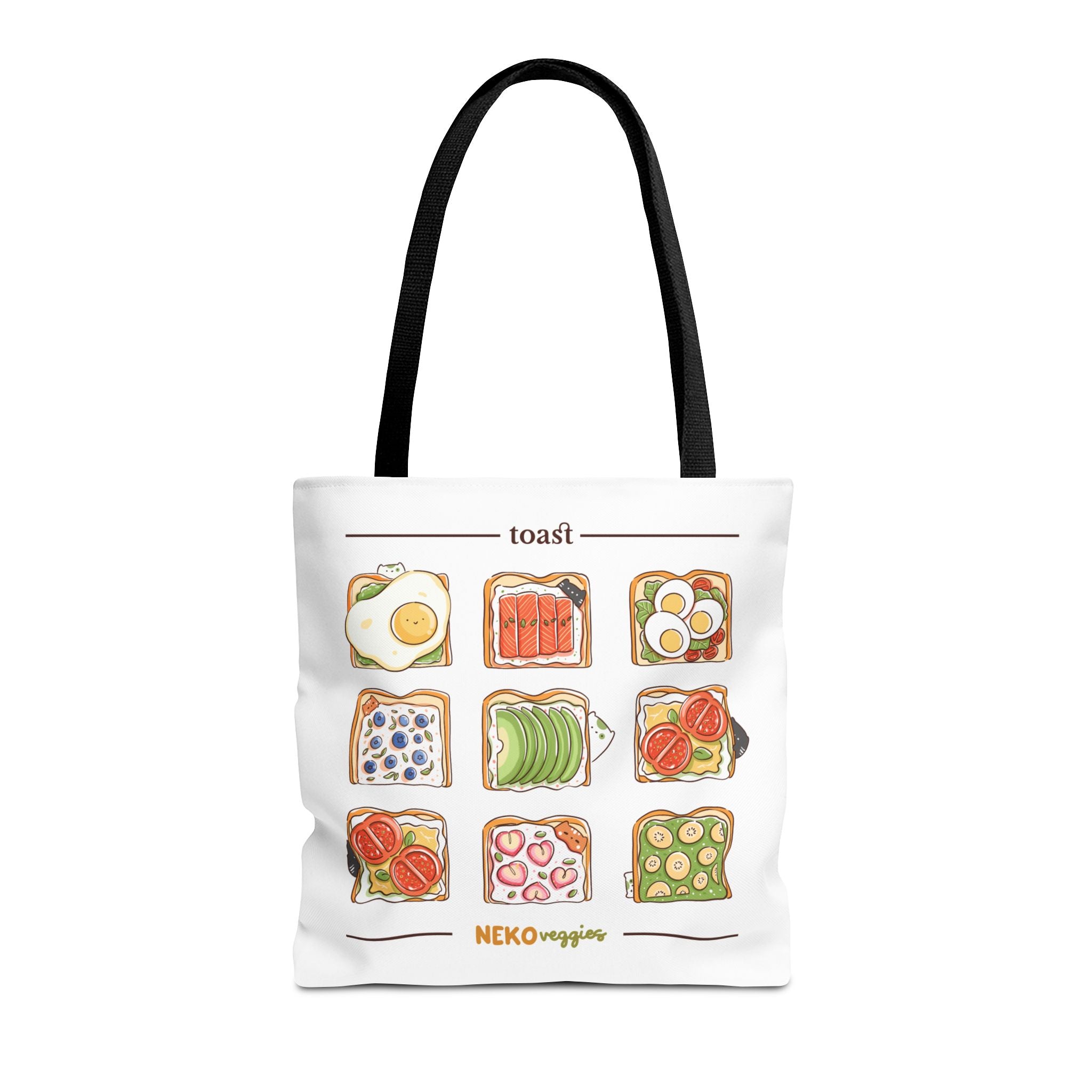 Charming Illustrated Tote Bag - Perfect for Foodies, Tea Lovers, Market Days, Gift Ideas, Home Decor | Merch