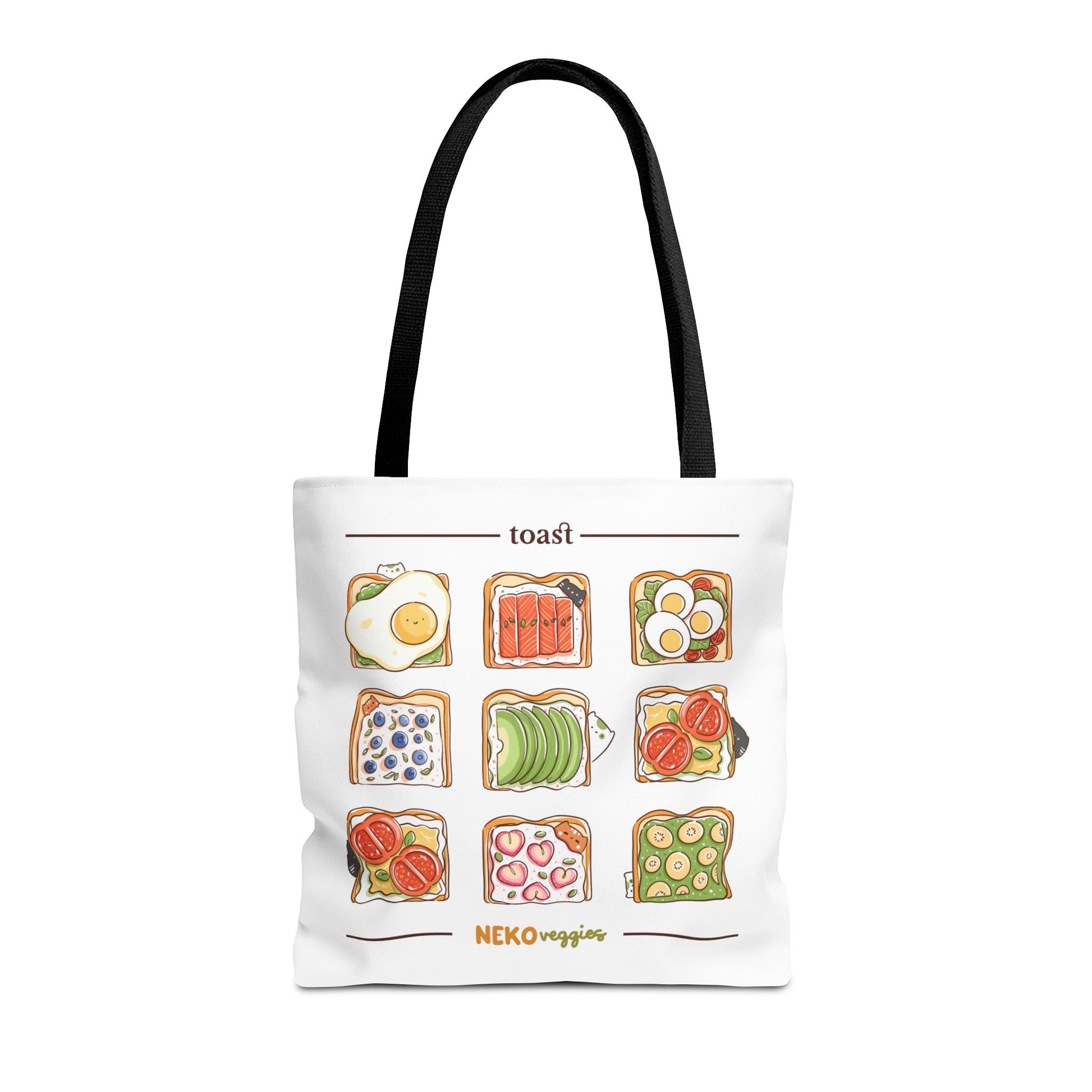 Charming Illustrated Tote Bag - Perfect for Foodies, Tea Lovers, Market Days, Gift Ideas, Home Decor | Merch