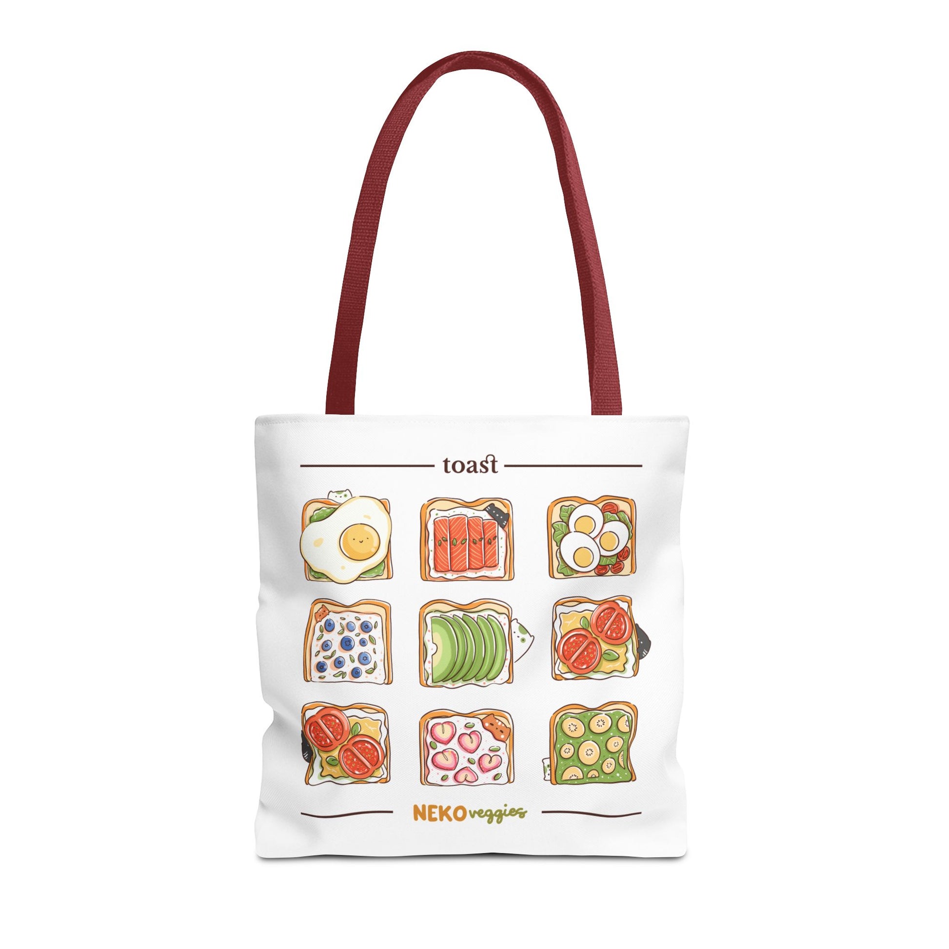 Charming Illustrated Tote Bag - Perfect for Foodies, Tea Lovers, Market Days, Gift Ideas, Home Decor | Merch