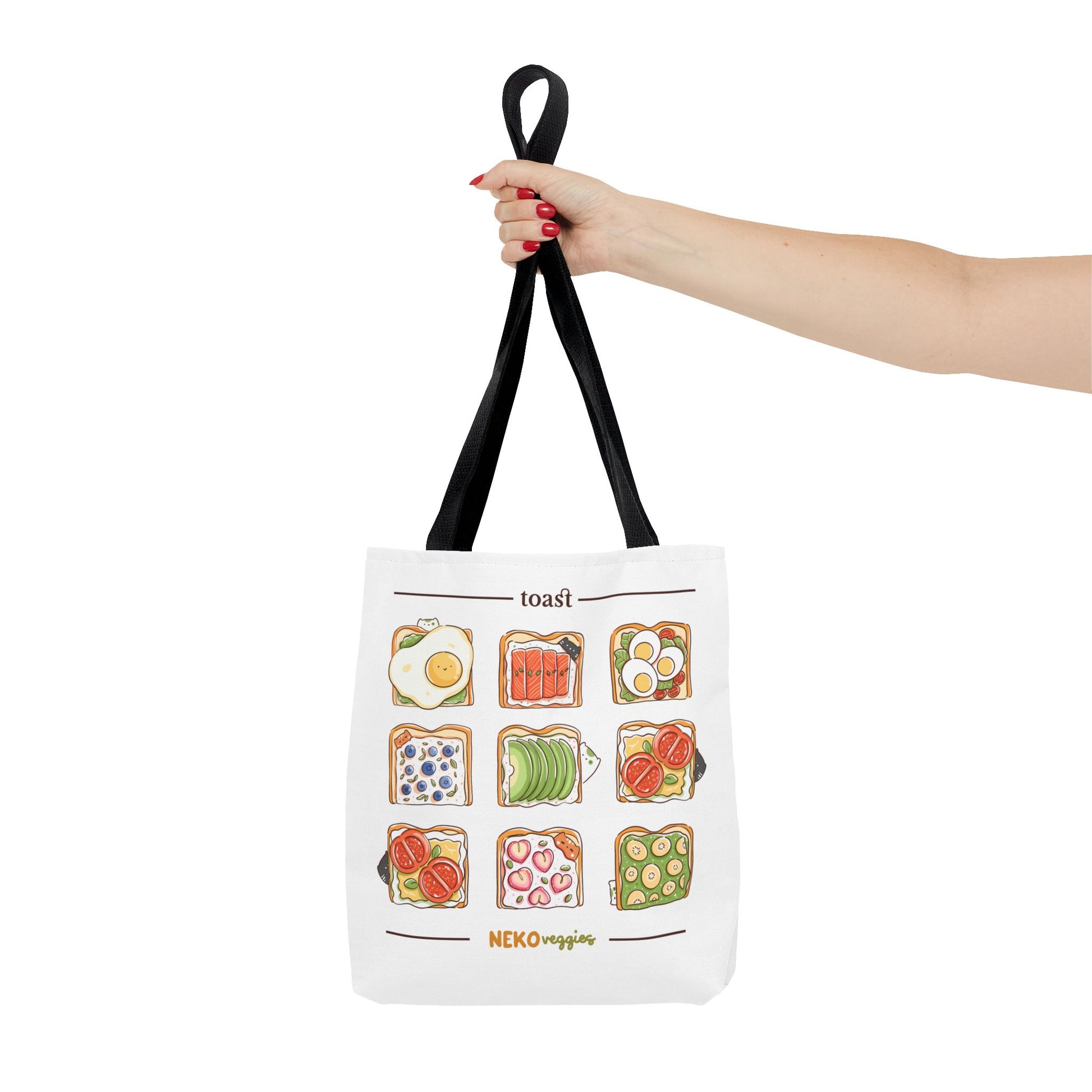 Charming Illustrated Tote Bag - Perfect for Foodies, Tea Lovers, Market Days, Gift Ideas, Home Decor | Merch