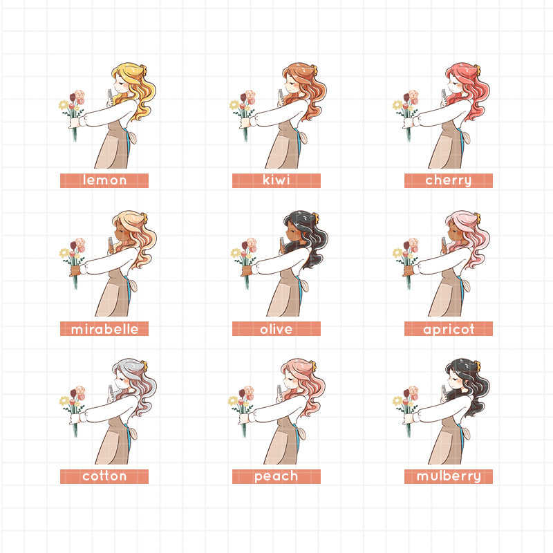 Flower Shop | True Passion | Collections Stickers | C327