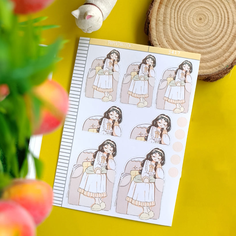 Calm Sweet Dreams Just Dolls Stickers | J417