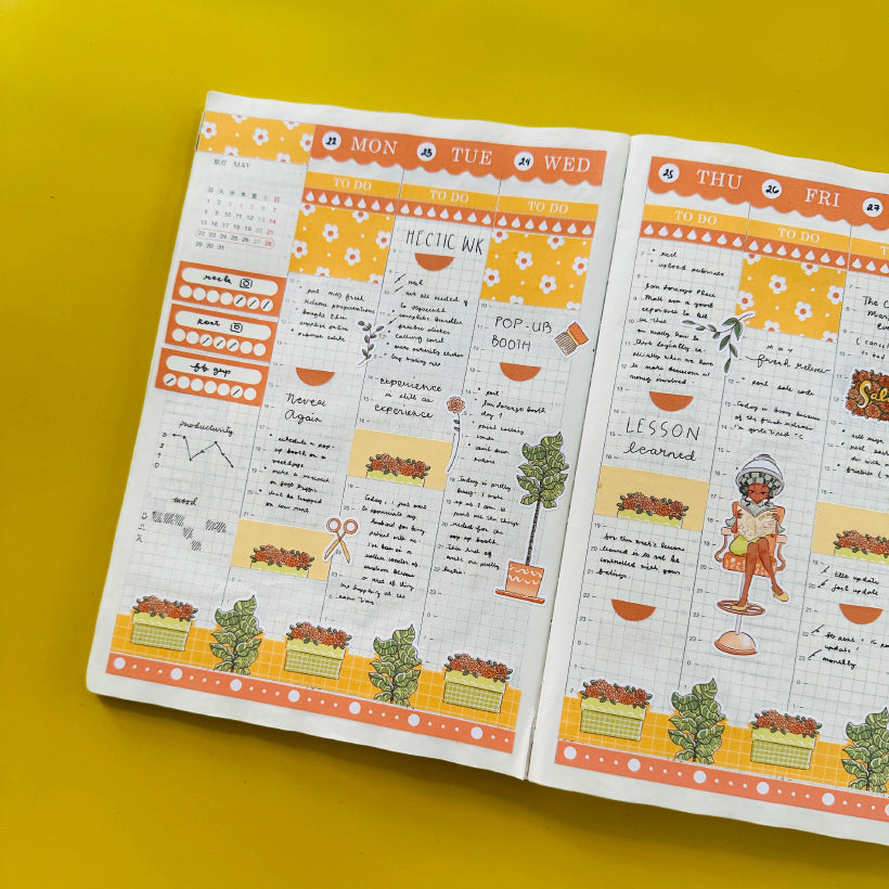 Salon ( Love Yourself ) Hobonichi Cousin Weekly Kit - hcwk015