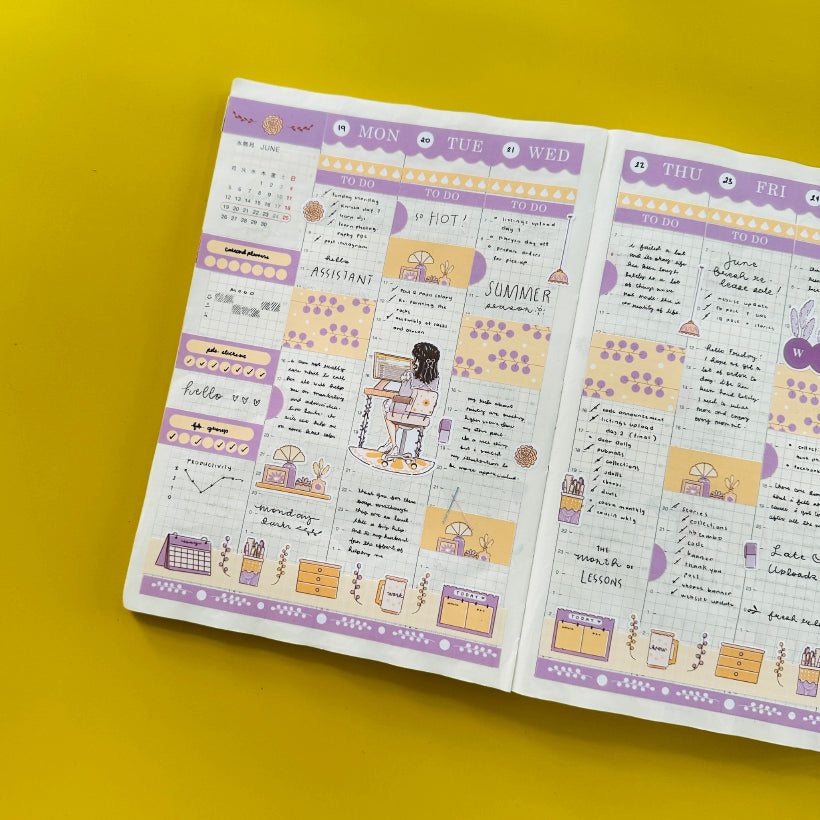 Committed ( Working Women ) Hobonichi Cousin Weekly Kit - hcwk017