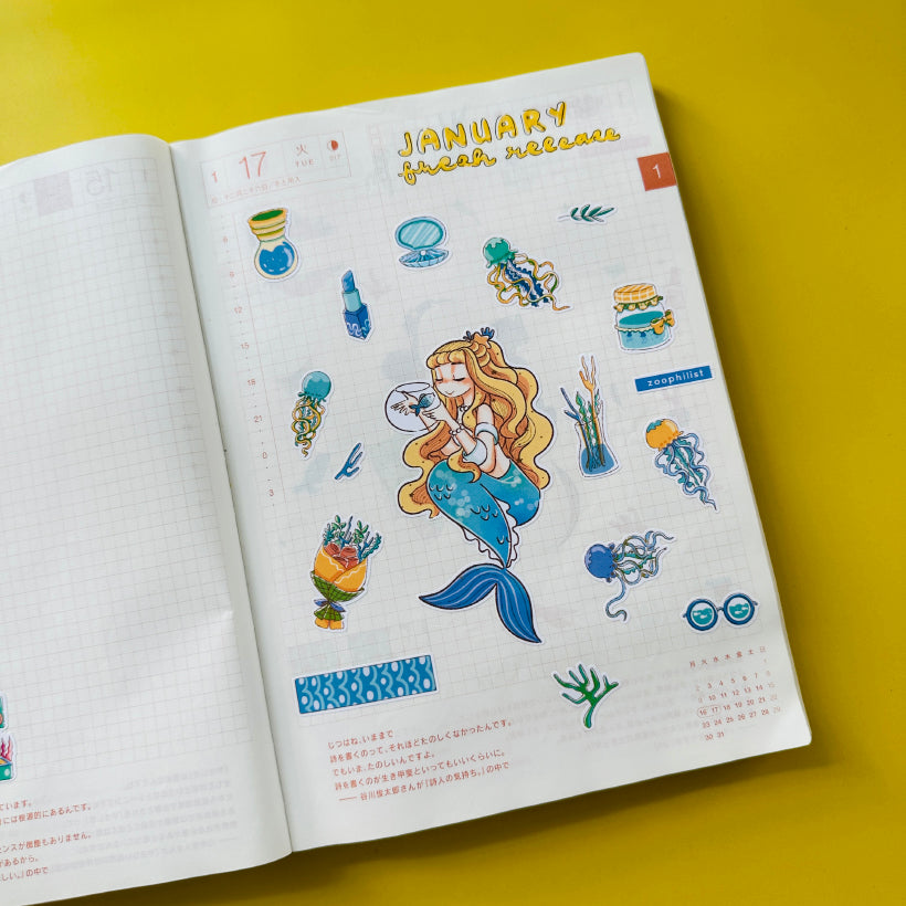 Zoophilist | The Modern Mermaids | Collections Stickers | C304