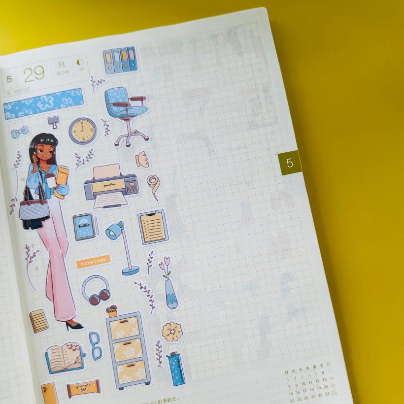 Tireless | Working Women | Collections Stickers | C319