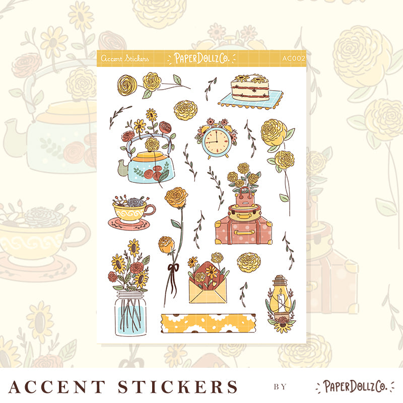 Accent Sticker | PaperDollzCo | ac002