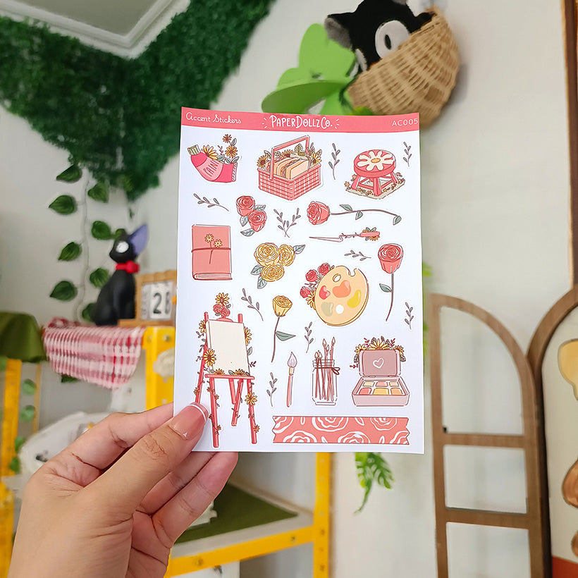 Accent Sticker | PaperDollzCo | ac005