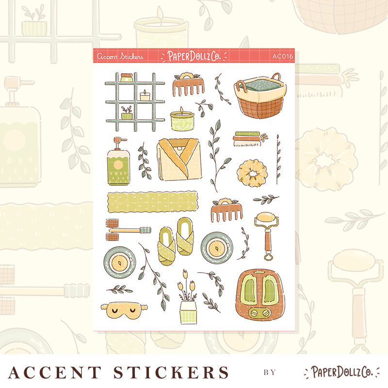 Accent Sticker | PaperDollzCo | ac016