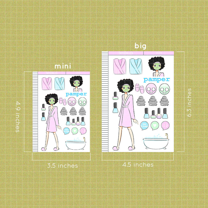 Pamper | Collections Sticker | C033