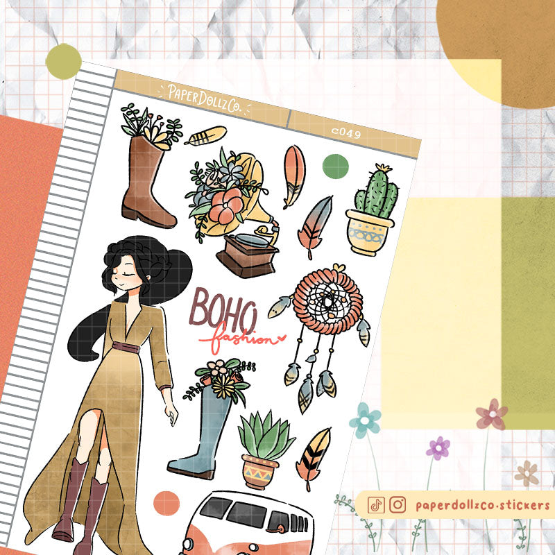 Boho | Collections Sticker | C049