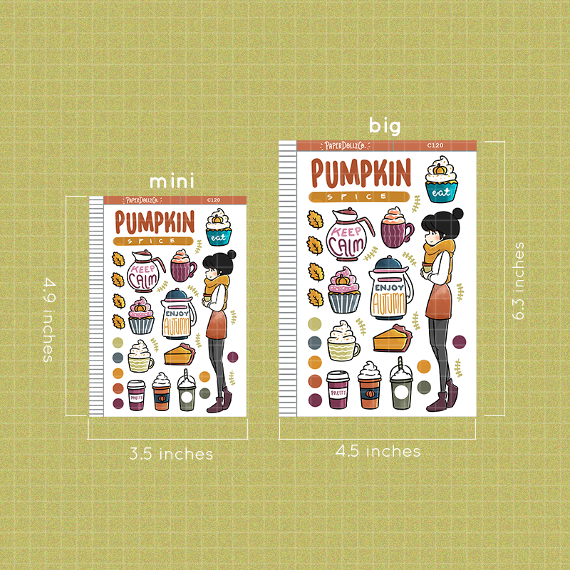 Pumpkin Spice | Collections Sticker | C120