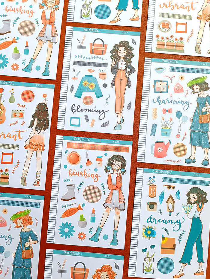 Blushing | Spring | Collections Sticker | C135