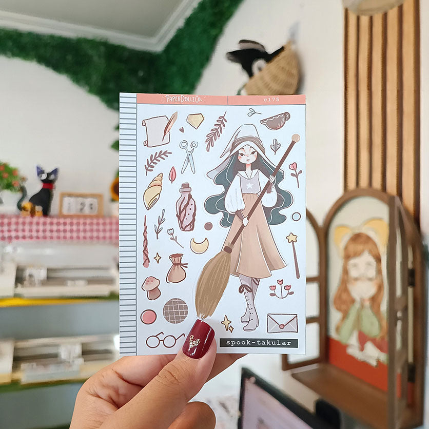 Spook-takular | Sorceress | Hallowen Collections Sticker | C175