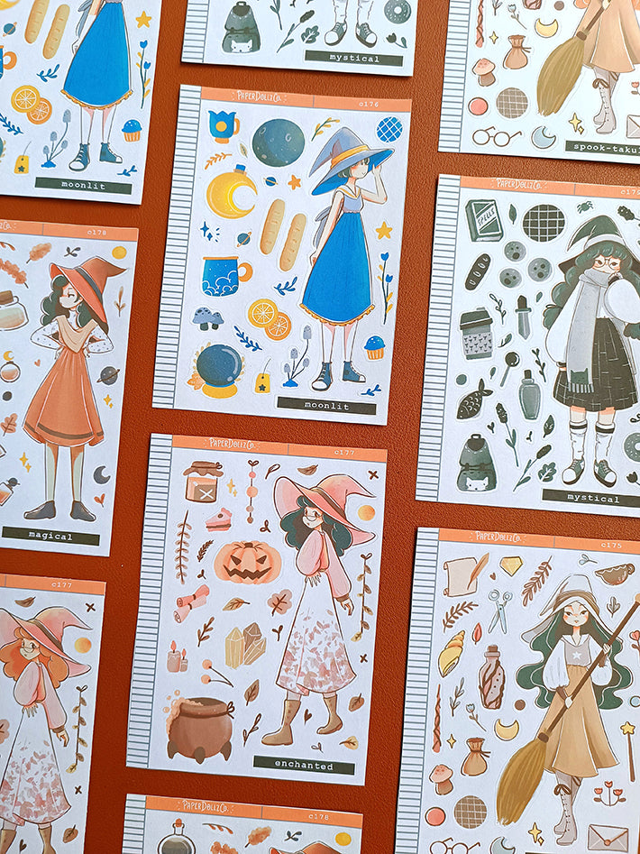 Spook-takular | Sorceress | Hallowen Collections Sticker | C175