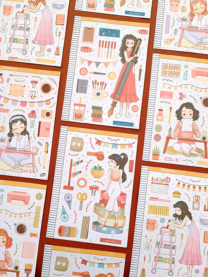 DIY-er | Craft Library | Collections Stickers | C232