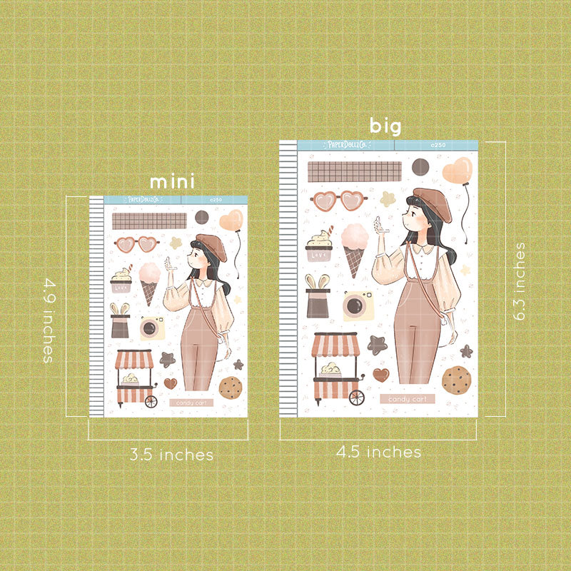 Candy Cart | My Fair Ladies | Collections Stickers | C250