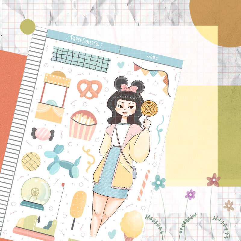 Bump Car | My Fair Ladies | Collections Stickers | C251