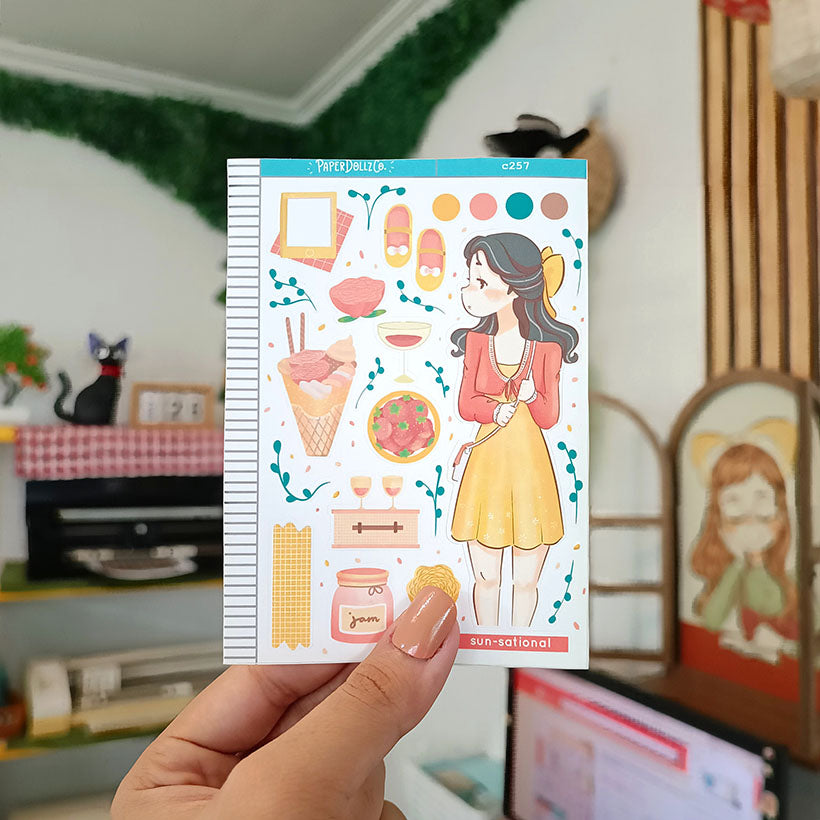 Sun-sational | Summer Princess | Collections Stickers | C257