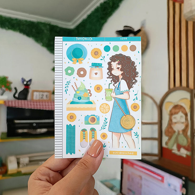 Sun-drenched | Summer Princess | Collections Stickers | C258