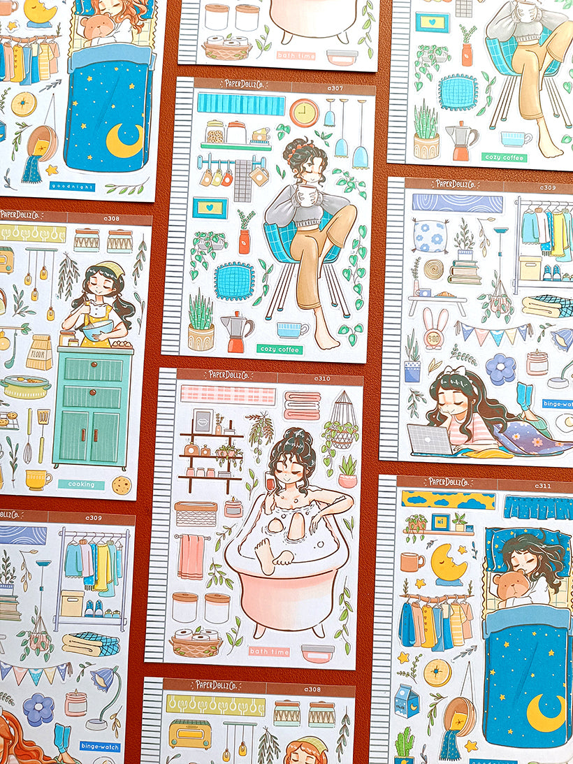 Bath Time | Home Buddy | Collections Stickers | C310
