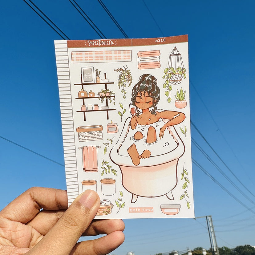 Bath Time | Home Buddy | Collections Stickers | C310