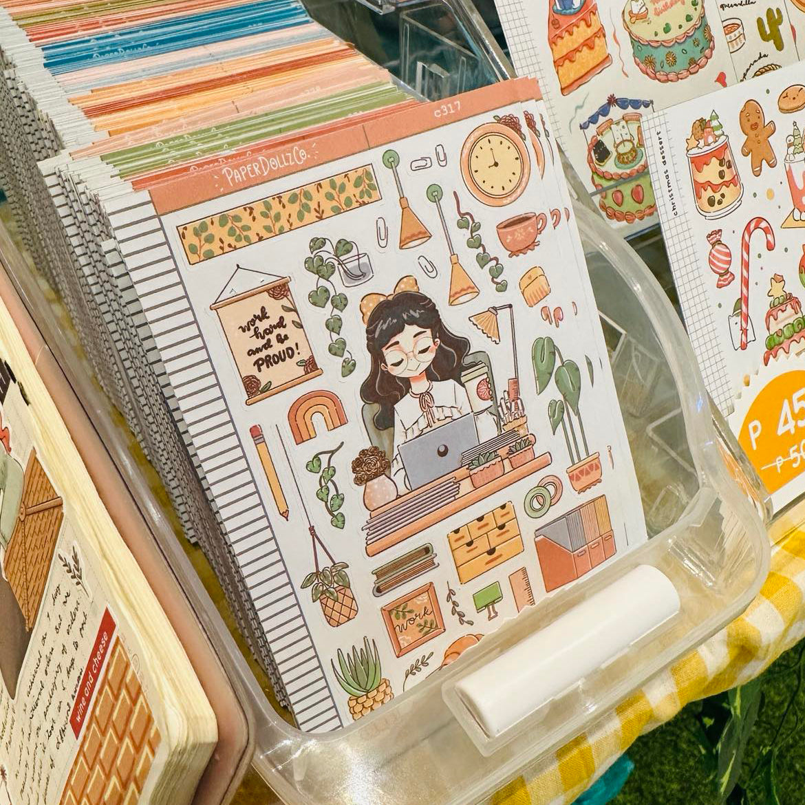 Diligent | Working Women | Collections Stickers | C317