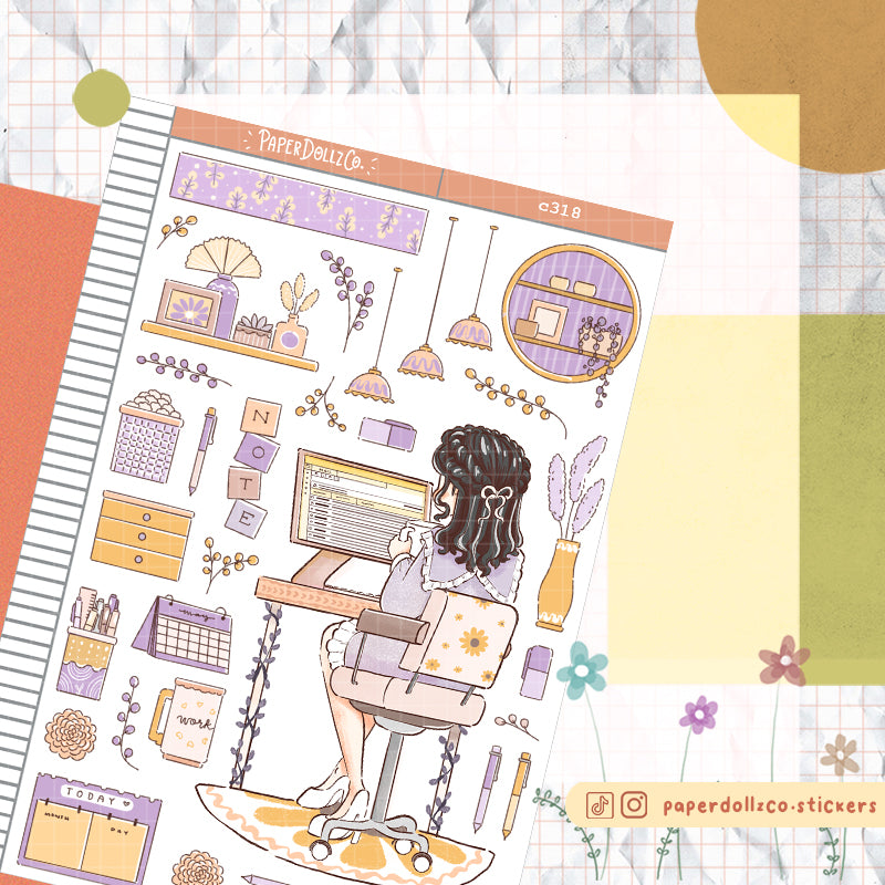Committed | Working Women | Collections Stickers | C318