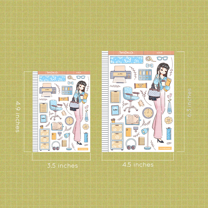 Tireless | Working Women | Collections Stickers | C319