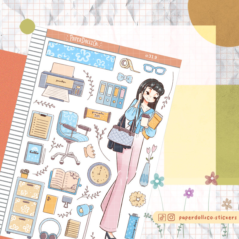 Tireless | Working Women | Collections Stickers | C319