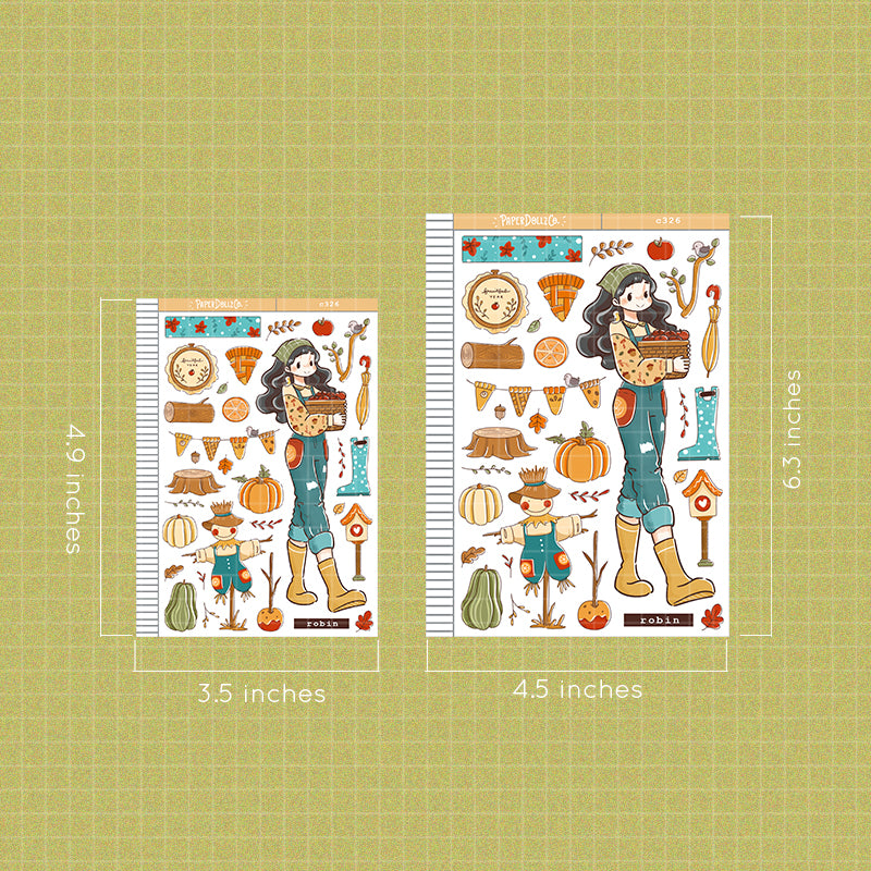 Robin | Birds of Autumn | Collections Stickers | C326