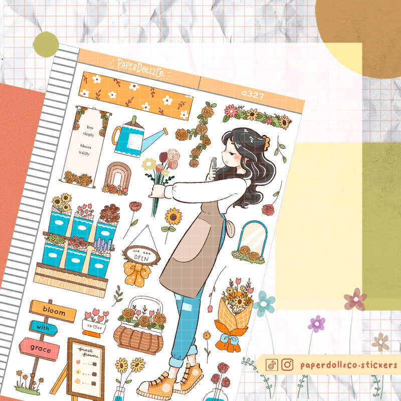 Flower Shop | True Passion | Collections Stickers | C327