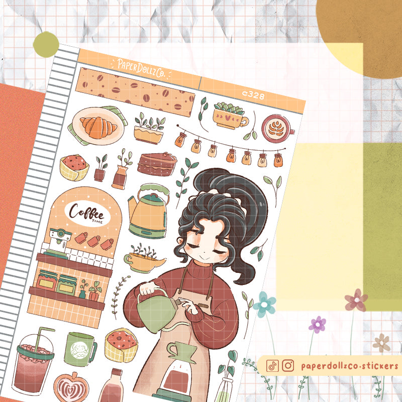 Coffee Shop | True Passion | Collections Stickers | C328