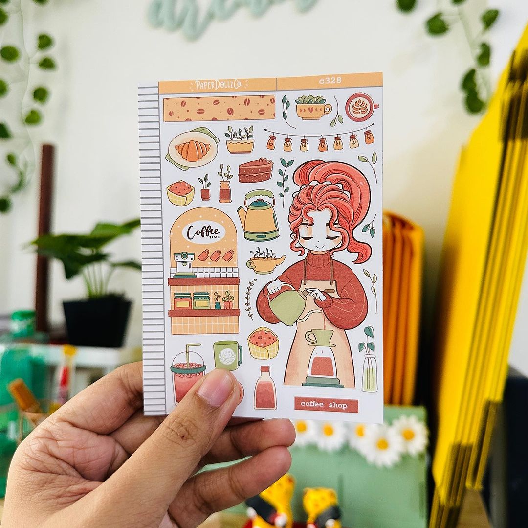 Coffee Shop | True Passion | Collections Stickers | C328