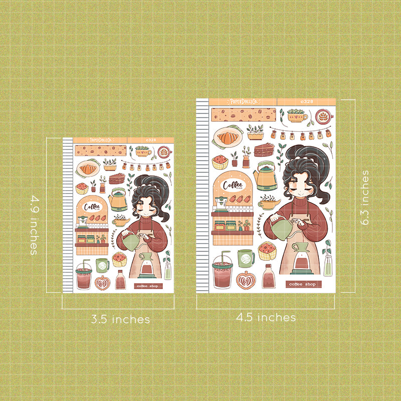 Coffee Shop | True Passion | Collections Stickers | C328