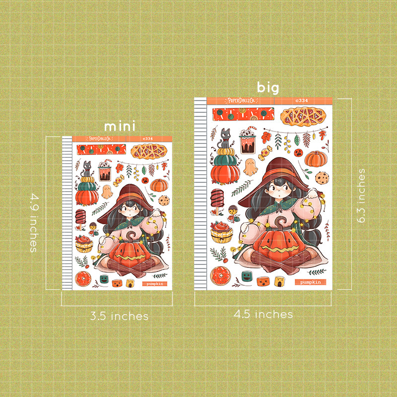 Pumpkin | Enchanted | Collections Stickers | C334