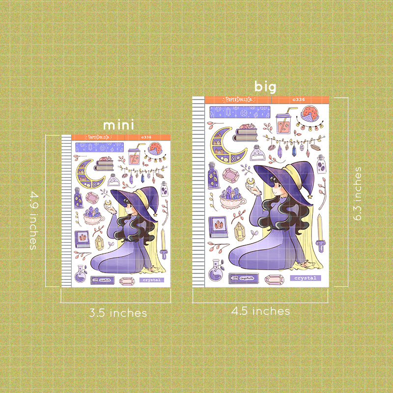 Crystal | Enchanted | Collections Stickers | C336