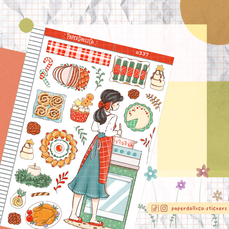 Bountiful | Joy to the Dolly World | Collection Stickers | c337