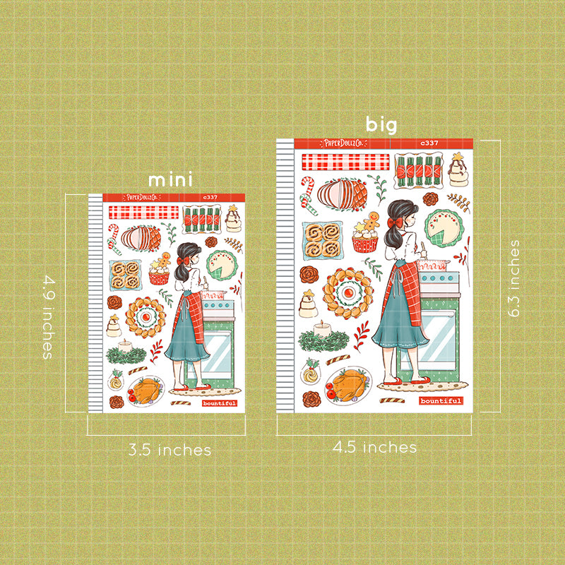 Bountiful | Joy to the Dolly World | Collection Stickers | c337