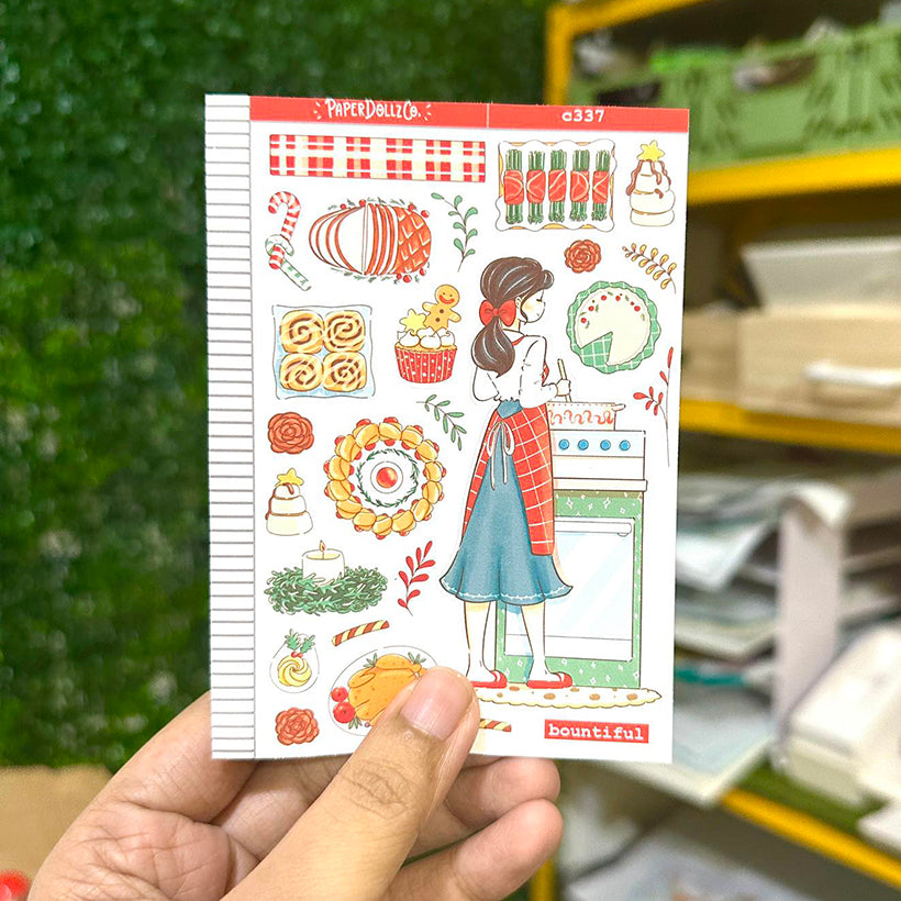 Bountiful | Joy to the Dolly World | Collection Stickers | c337