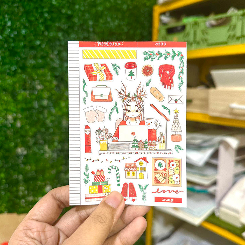 Busy| Joy to the Dolly World | Collection Stickers | c338